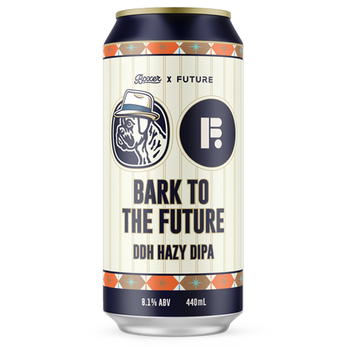  Bark to the Future Boxer x Future Collab Hazy DIPA 440ml ABV 8.1% - 4 Pack