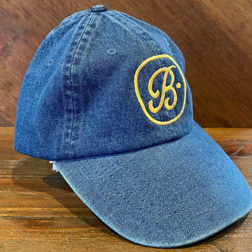  Dark Denim Cap Dog Logo
